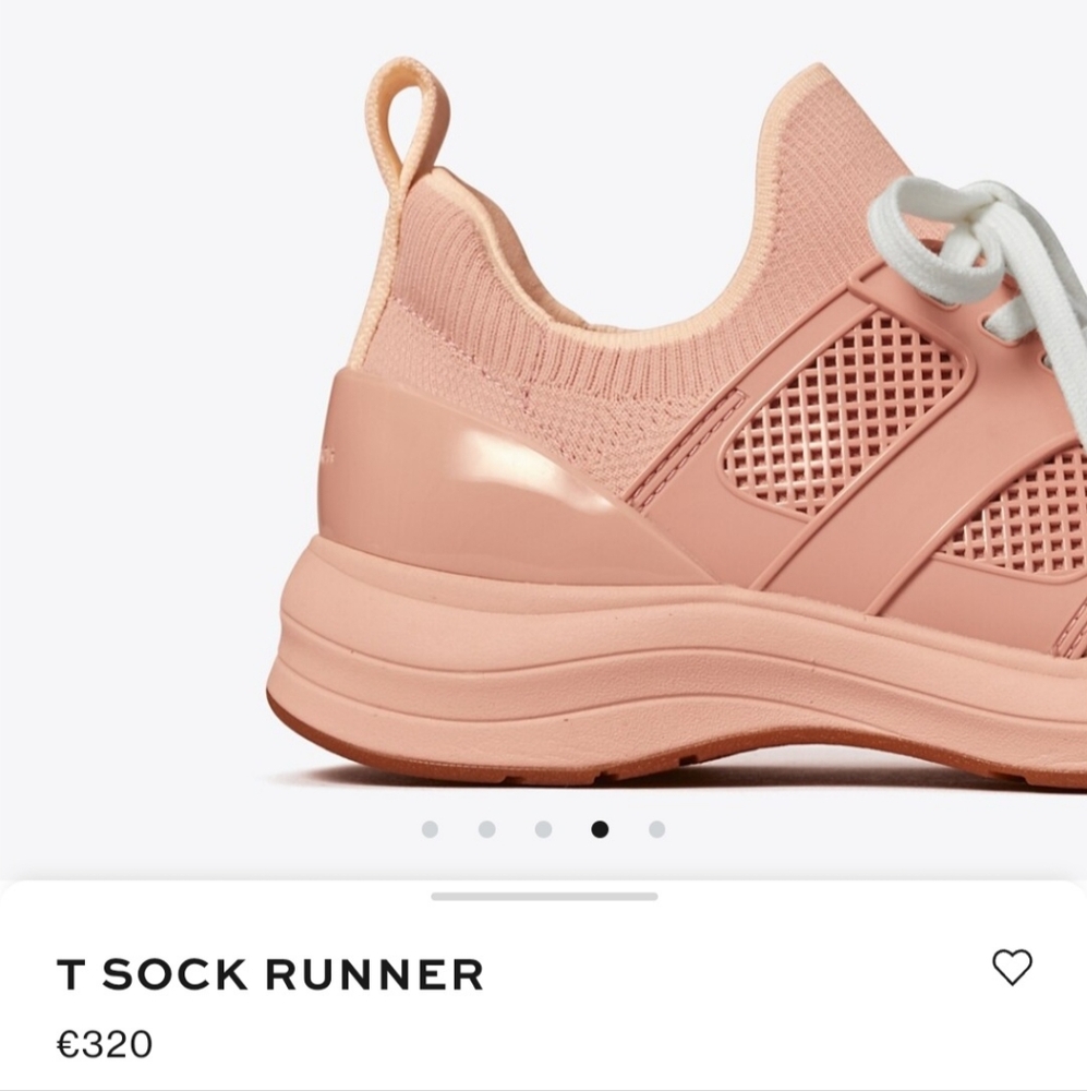 NIB TORY BURCH T sock runner - Picture 5 of 11